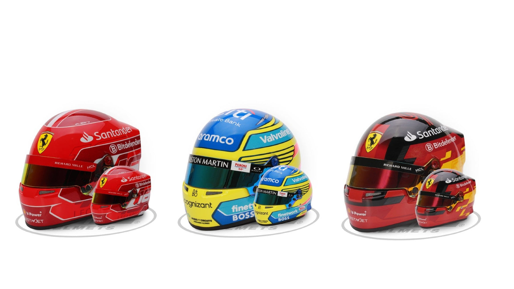 Mini Helmets From F1, Formula 1, Formula E, IndyCar and More - Fast Racer