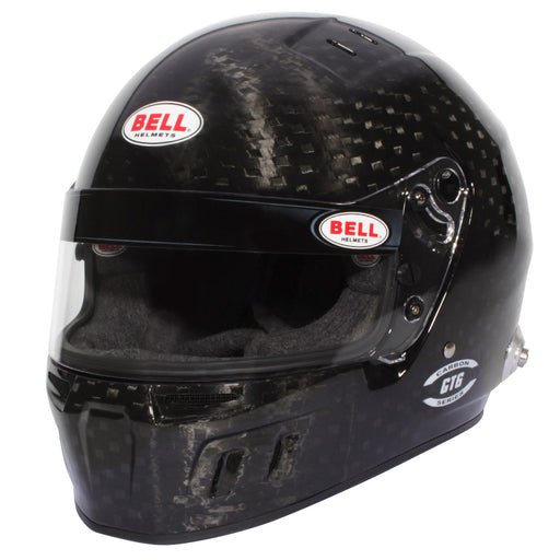 Bell GT6 RD-4C/EC Carbon Racing Helmet With Radio, Ear Cups With Speakers, Drinking Tube, 4-Pin IMSA connector with a Coil Cord +FREE Fleece Helmet Bag