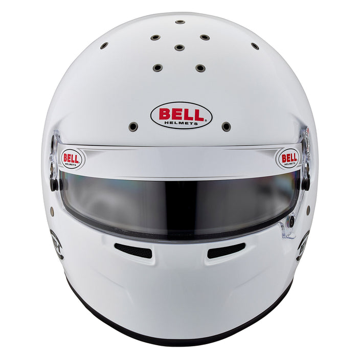 Bell RS7-K Snell K2020 Kart Helmet With FREE Fleece Helmet Bag - Front - Fast Racer