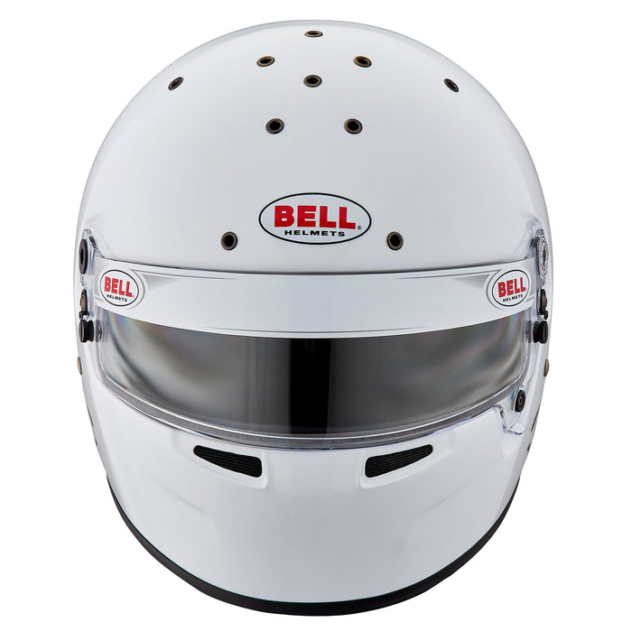 Bell KC7-CMR Youth Kart Helmet With Free Fleece Helmet Bag - Front - Fast Racer