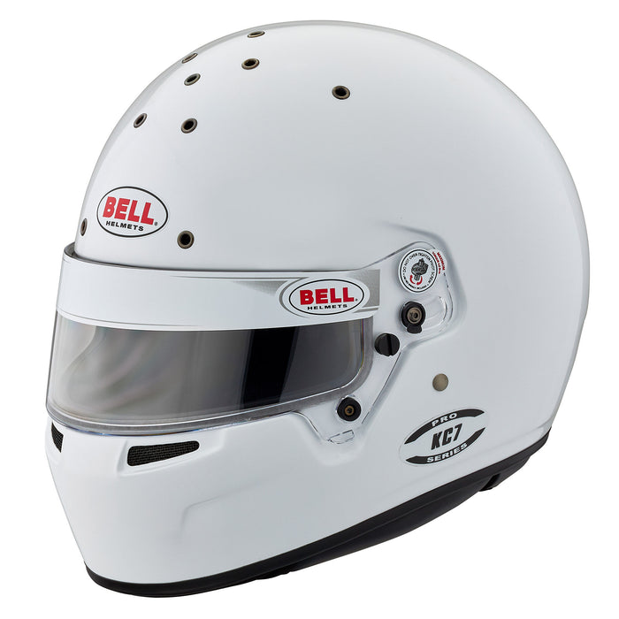 Bell KC7-CMR Youth Kart Helmet With Free Fleece Helmet Bag - Main - Fast Racer