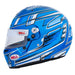 Bell KC7-CMR Champion Blue Kart Helmet +FREE Fleece Helmet Bag - Left - Fast Racer