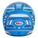 Bell KC7-CMR Champion Blue Kart Helmet +FREE Fleece Helmet Bag - Rear - Fast Racer