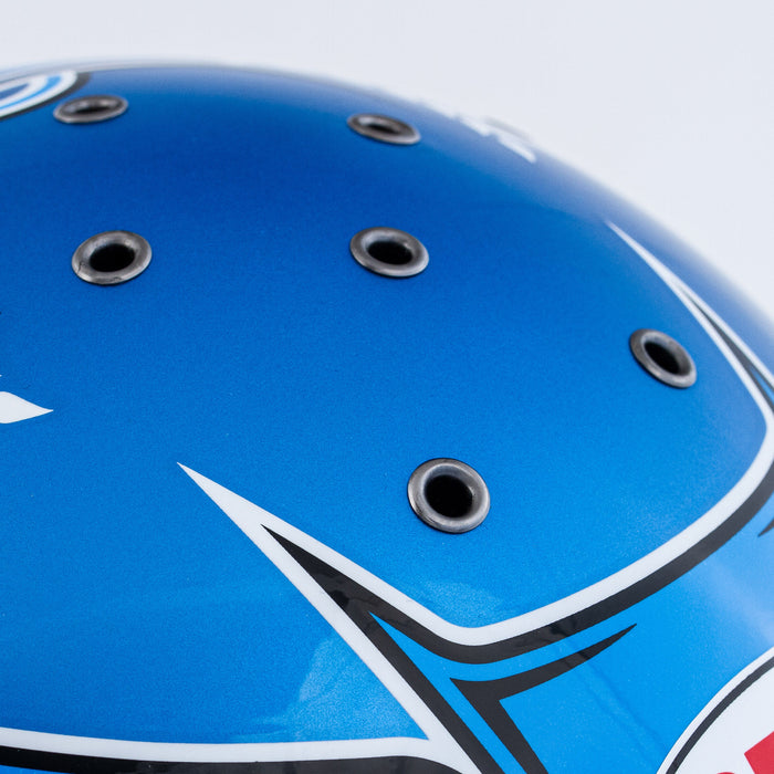 Bell KC7-CMR Champion Blue Kart Helmet +FREE Fleece Helmet Bag - Ventilation - Fast Racer