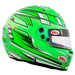 Bell KC7-CMR Champion Green Kart Helmet with a free Fleece Helmet Bag - Right - Fast Racer