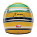 Bell KC7-CMR F1 Formula 1 Helmet - Ayrton Senna - Back - Fast Racer