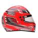 Bell KC7-CMR Champion Anthracite/Red Kart Helmet  - Free Bell Fleece Helmet Bag - Right - Fast Racer