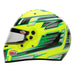 Bell KC7-CMR Champion Anthracite/Yellow Kart Helmet  - Free Bell Fleece Helmet Bag - Left - Fast Racer