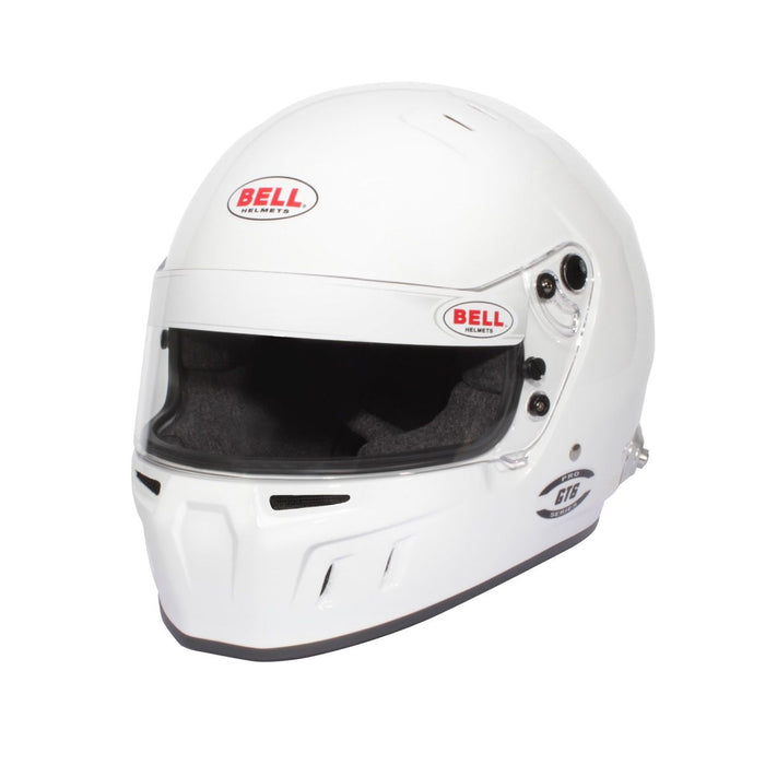 Bell GT6 PRO Racing Helmet FIA8859, Snell SA2020 - White - Fast Racer