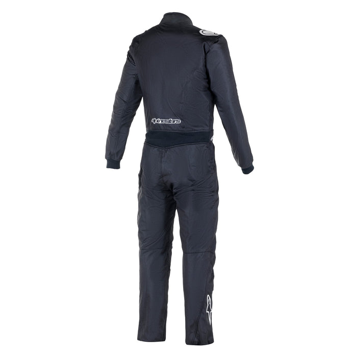 Alpinestars ATOM Bootcut Racing Suit - Fia Rated - Black - Back - Fast Racer