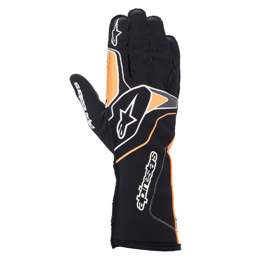 Alpinestars Tech-1 KX V3 Kart Gloves - Black/Orange - Fast Racer