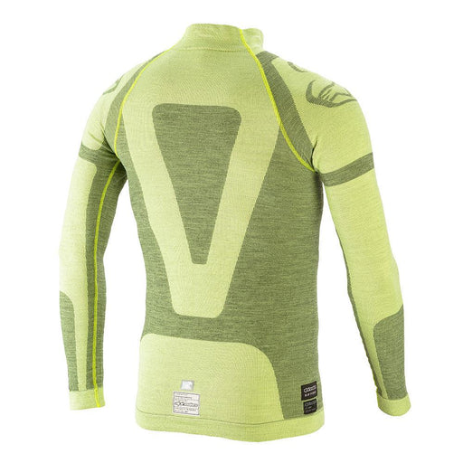 Alpinestars ZX EVO V2 Long-sleeve Racing Top - Yellow - Back - Fast Racer