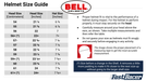 Bell Helmets Size Guide - Fast Racer