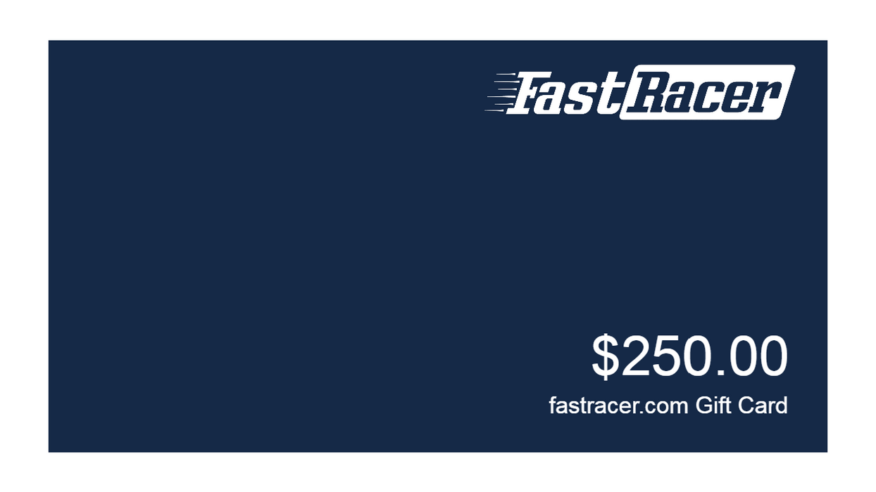 Fast Racer Virtual Gift Card  www.fastracer.com