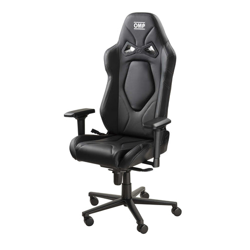 OMP GS Racing Style Office Chair - Black - Fast Racer