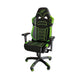 OMP GS X Racing Style Gaming Chair - Black/Fluo Green - Fast Racer