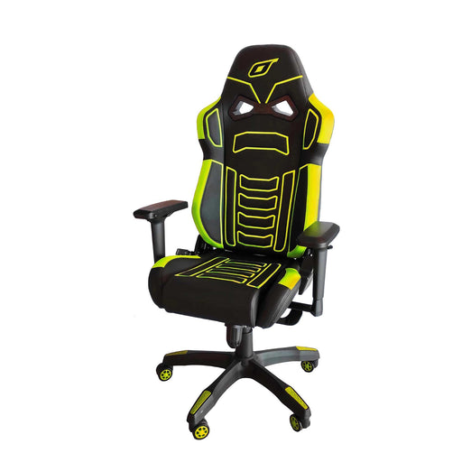 OMP GS X Racing Style Gaming Chair - Black/Yellow - Fast Racer