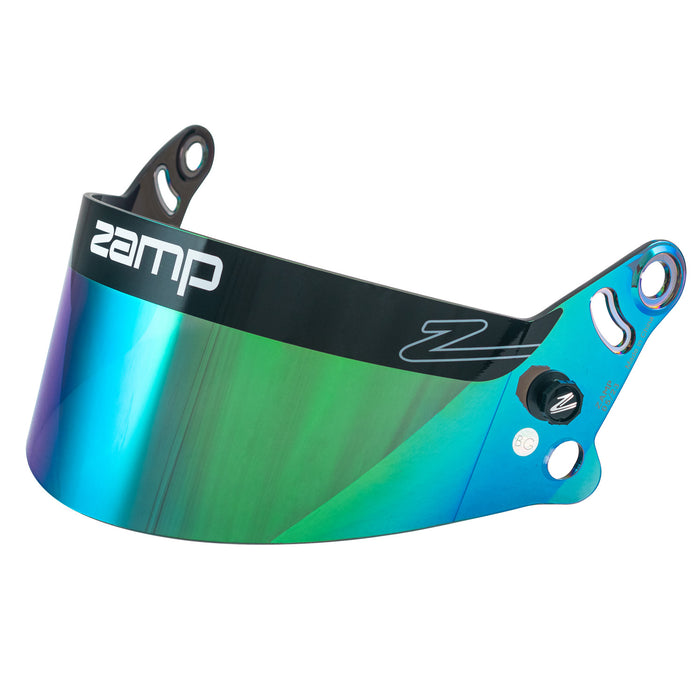 Zamp Z-24 Series Anti-Fog Replacement Visor - Green Prism - Fast Racer