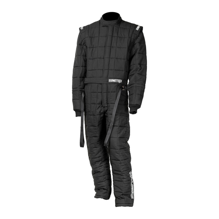 Zamp ZR-Drag Racing Suit Front Black Fast Racer 