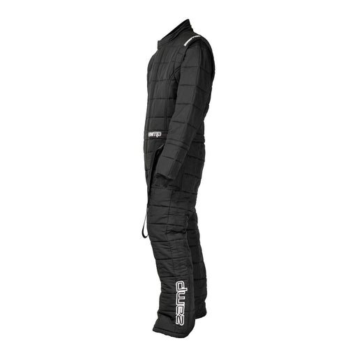 Zamp ZR-Drag Racing Suit Side View Black Fast Racer 