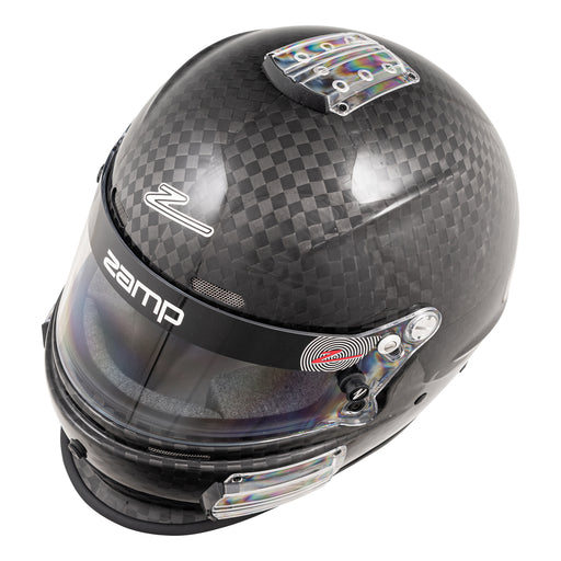 Zamp RZ-64C - SNELL SA2020 Carbon Helmet - Solid Carbon - Top - Fast Racer