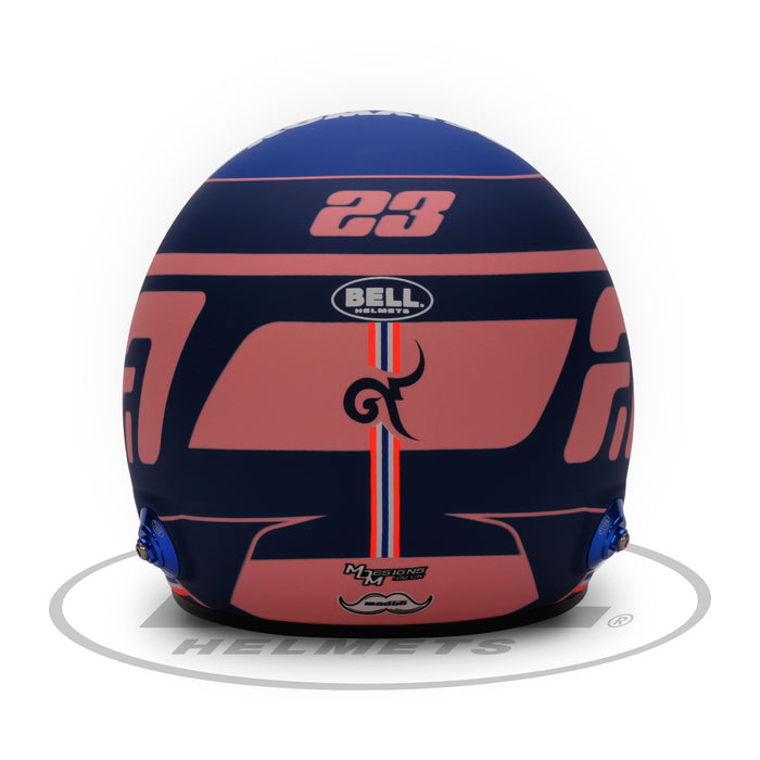 Bell 1:2 Scale F1 Mini Helmet Alex Albon 2024 Williams Racing - Rear - Fast Racer