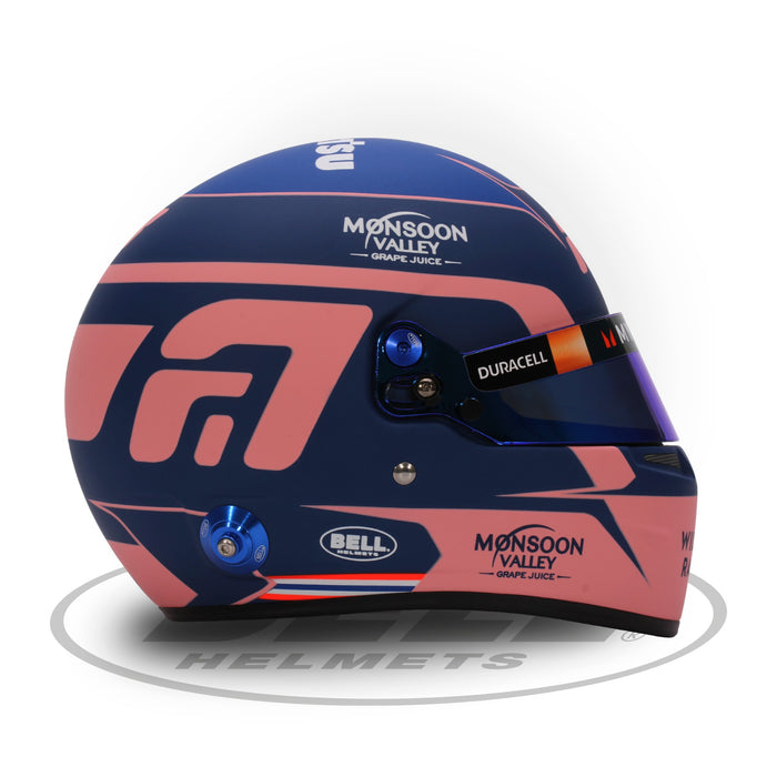 Bell 1:2 Scale F1 Mini Helmet Alex Albon 2024 Williams Racing - Right - Fast Racer