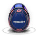 Bell 1:2 Scale F1 Mini Helmet Alex Albon 2024 Williams Racing - Top - Fast Racer