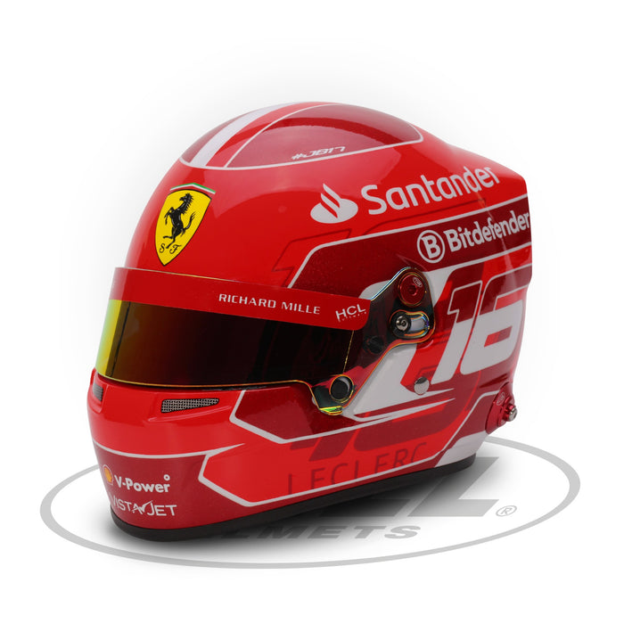 Bell 1:2 Scale Mini Helmet Charles Cleclerc 2024 Ferrari - Main - Fast Racer