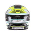 Zamp RZ-42Y Youth Snell - CMR2016 Helmet - Green/Silver - Youth Helmets - Rear - Fast Racer