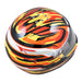 Zamp RZ-42Y C4 Youth Snell CMR2016 Graphic Racing Helmet - Black/Red/Orange - Rear - Fast Racer