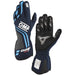 OMP ONE EVO-X MY24 Racing Gloves FIA 8856-2018 - Navy Blue Pair - Fast Racer