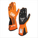 OMP ONE EVO-X MY24 Racing Gloves FIA 8856-2018 - Orange Black Pair - Fast Racer