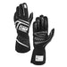 OMP FIRST Racing Gloves FIA - Black/White - Fast Racer