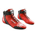 OMP One Evo X Racing Shoes FIA - 2024 Colors - Red Pair - Fast Racer