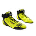 OMP One Evo X Racing Shoes FIA - 2024 Colors - Yellow Pair - Fast Racer
