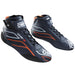 OMP ONE-S Auto Racing Shoes  - Navy Blue Pair - Fast Racer