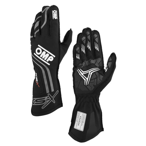 OMP KS-X Kart Gloves FIA - Black Pair - Fast Racer