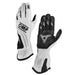 OMP KS-X Kart Gloves FIA - White Pair - Fast Racer