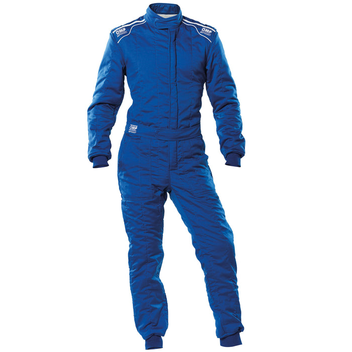 OMP Sport OS 10 Racing Suit FIA and SFI Approved - Blue - Fast Racer