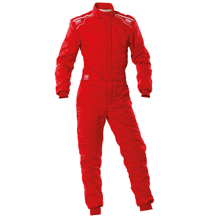 OMP Sport OS 10 Racing Suit FIA and SFI Approved - Red - Fast Racer