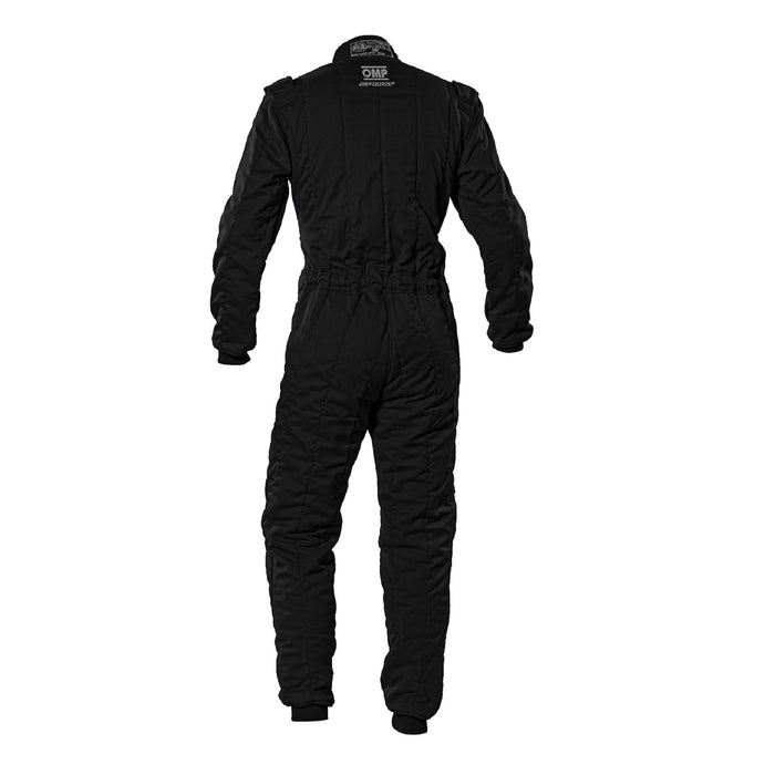 OMP Sport OS 10 Racing Suit FIA Approved - Black Rear - Fast Racer