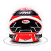 Bell 1:2 Scale Mini Helmet Kevin Magnussen 2023 - Hasas F1 Formula 1 Team - Back - Fast Racer