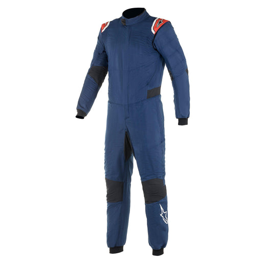 Alpinestars HYPERTECH V2 Racing Suit - Navy/Red - Front - Fast Racer