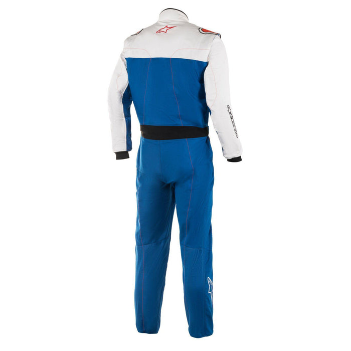 Alpinestars STRATOS Bootcut Racing Suit - Royal Blue/White/Red - Back - Fast Racer