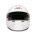 B2 APEX Helmet SA2020 - White - Frontal View - Fast Racer