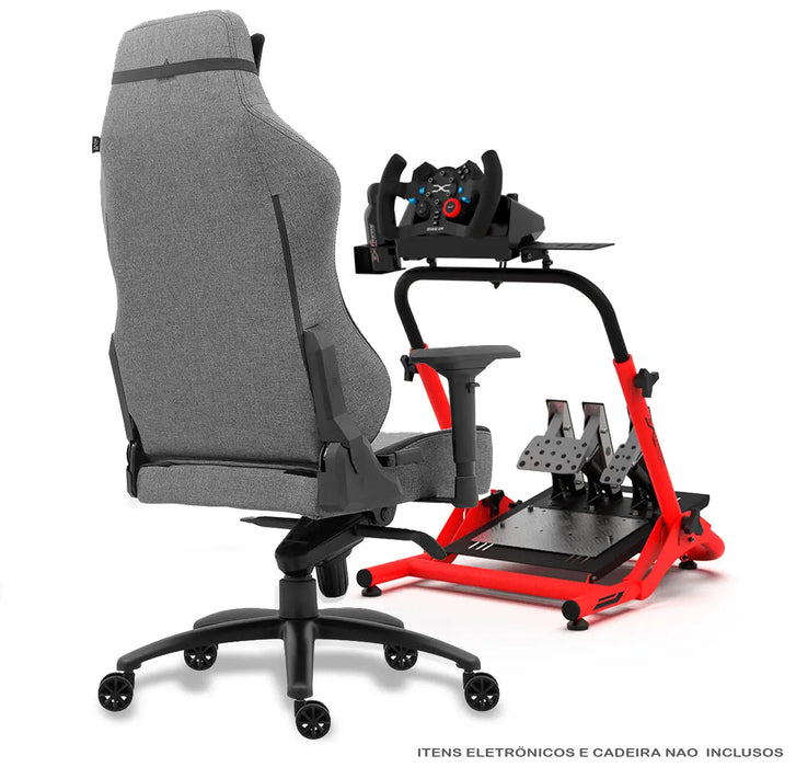 Extreme SimRacing Wheel Stand SGT White Edition (Wheel Locks  Included)Default Title