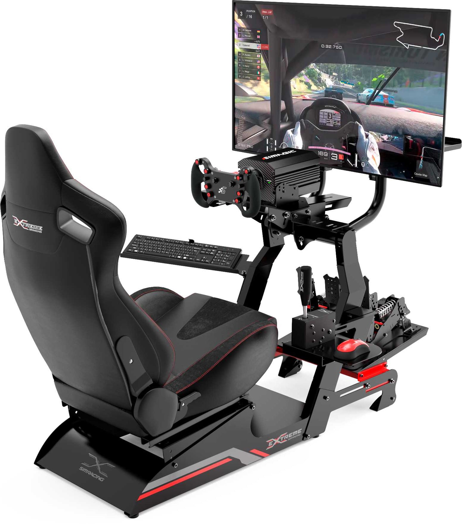 Extreme SimRacing Cockpit XT Premium 3.0 Fully Accessorized — FAST RACER