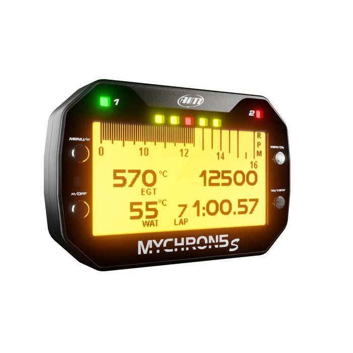 AIM MyChron5 S Dash Logger / Kart Lap Timer With GPS