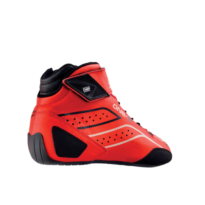 OMP ONE-S Auto Racing Boots Shoes , Red - Fast Racer 4